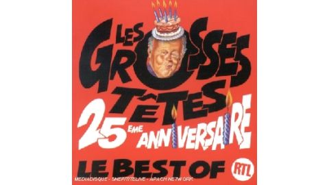25ème Anniversaire - Les Grosses Têtes - CD
