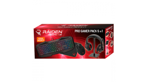 Pack d'accessoires gaming 5 en 1 pour PC