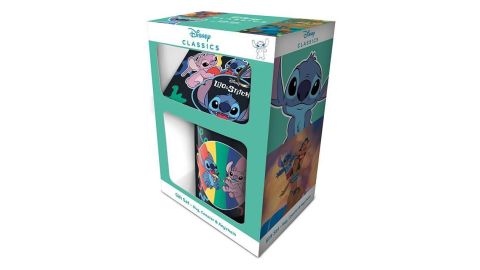 DISNEY - Coffret cadeau Lilo & Stitch Tasse, sous tasse et porte-clès