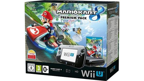 Console Nintendo Wii U  - 32 Go - Noire + Jeu Mario Kart 8