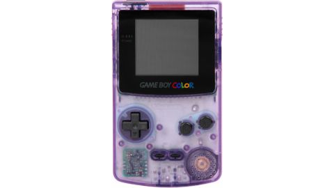 Nintendo Game Boy Color Violet Transparent