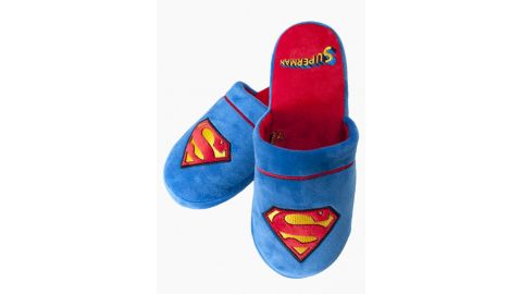 Chaussons Adulte Bleus Logo Superman