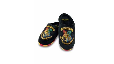 Chaussons Harry Potter Enfant Poudlard noirs jaunes rouges