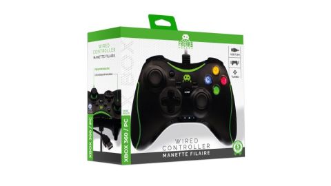 Manette Filaire Noire pour Xbox 360 / Windows 10-11