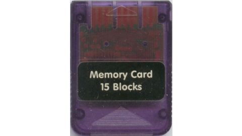 Memory card Ps1 15 Blocs non officielle