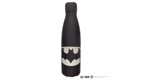 Gourde Batman métal Logo silver