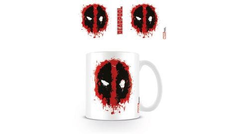 Mug Blanc Splat Deadpool