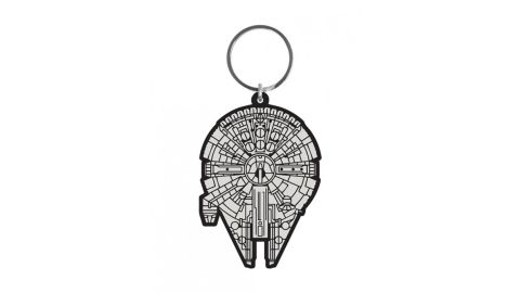 Porte-clés Caoutchouc Millennium Falcon 6 cm Star Wars