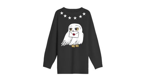 Pull long femme Harry Potter Hedwige