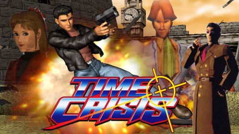 Time Crisis Platinum Sans Jacket Av - PS1