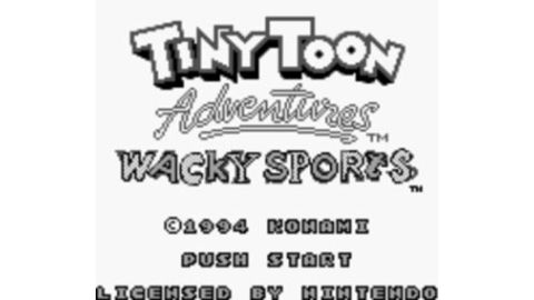 Tiny Toon Adventures: Wacky Sports Challenge - Game Boy Color