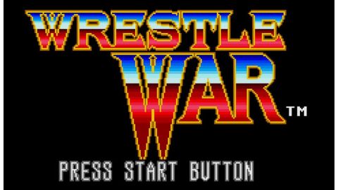 Wrestle War (Complet) - Mega Drive